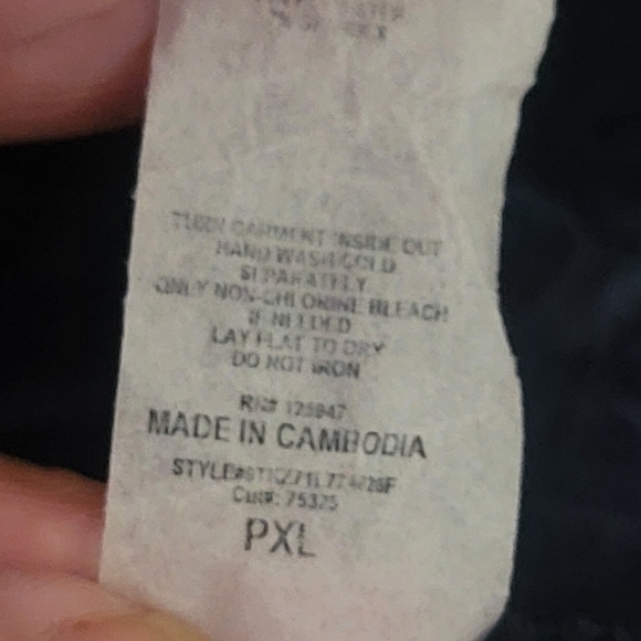 Cocomo Unique Vintage Sequined Top Size Petite XL in Blue - Picture 13 of 13